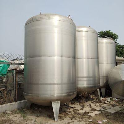 Serbatoio di stoccaggio in acciaio inossidabile per acqua liquida da 1000L con costruzione durevole