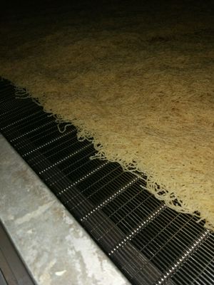 Attrezzature per l'essiccazione continua di fasce per la produzione di gelatina