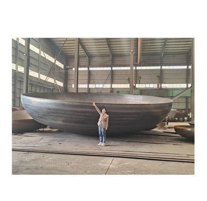 Testa del vaso a pressione standard ASME di diametro 3000 mm Testa del piatto ellittica a caldo