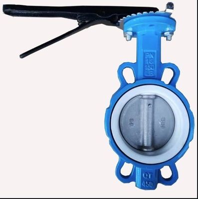 Utilizzo industriale Ventila motrice tipo manico in acciaio con supporto personalizzato