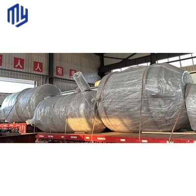 Separatore di gas e liquidi in acciaio inossidabile per grandi serbatoi di stoccaggio in impianti di produzione