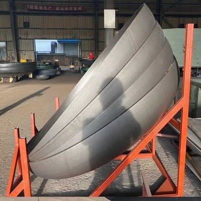 Testa di serbatoio ellittica in acciaio al carbonio a piatto su misura per navi industriali a pressione