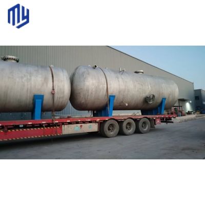 Serbatoio di stoccaggio di gas per aria-acqua in acciaio al carbonio da 50 MPa per il rifornimento di carburante dei cilindri presso una stazione di servizio