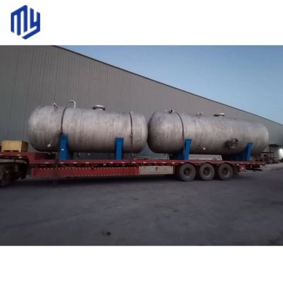 Serbatoio di stoccaggio di gas per aria-acqua in acciaio al carbonio da 50 MPa per il rifornimento di carburante dei cilindri presso una stazione di servizio