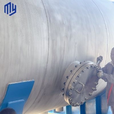 Serbatoio di stoccaggio di gas per aria-acqua in acciaio al carbonio da 50 MPa per il rifornimento di carburante dei cilindri presso una stazione di servizio