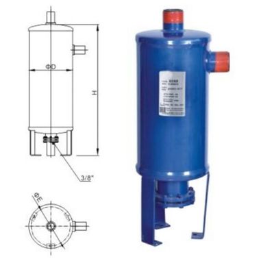 Impianto di filtrazione del gas 25000 litri Impianto di ricarica del GPL con separatore di vapore idrociclone