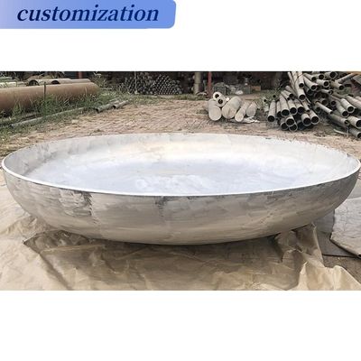 500 mm copertura ellittica in acciaio inossidabile per fire bowl personalizzabili post-vendita