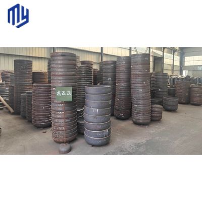 Acciaio inossidabile 304/316 Testa di compressione per serbatoio di contenitori a pressione in acciaio al carbonio ASME