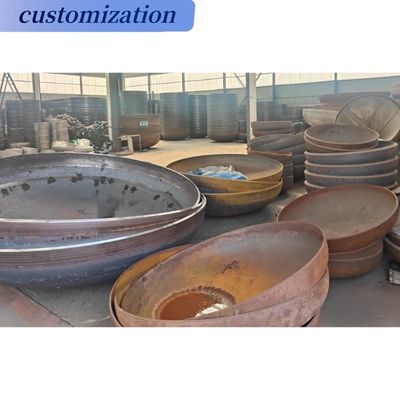 ASME Standard Pressure Vessel Dish Forming Pot Cover e Bottom con personalizzazione OBM