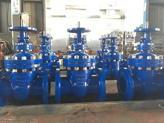 DIN F6 Standard 4 pollici Industry Knife Gate Valve con maniglia della ruota in acciaio inossidabile