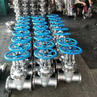 Valvola di controllo manuale per l'acqua in acciaio inossidabile standard API CF8 150 lbs 3 pollici