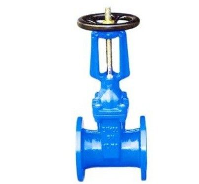 Valvola portante idraulica di tipo flangia in ghisa con fusto in rialzo e sedile elastico