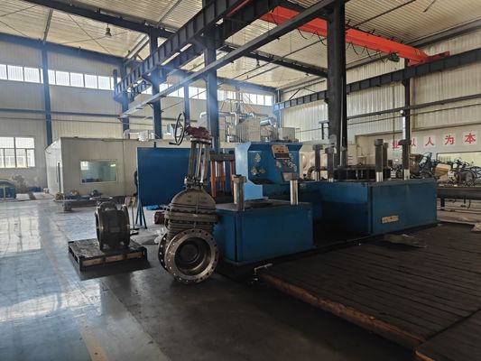 Valvola portante idraulica di tipo flangia in ghisa con fusto in rialzo e sedile elastico