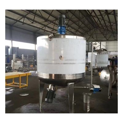 Macchine per la fabbricazione di acciaio liquido chimico criogenico orizzontale Serbatoio di miscelazione inossidabile