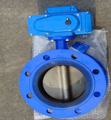 Controllo dell'attuatore elettrico Dn300 Valvola farfalla per il controllo dei gas nei mezzi industriali