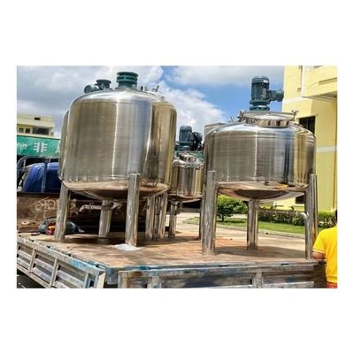 Serbatoio di miscelazione per la produzione di prodotti chimici liquidi inossidabili