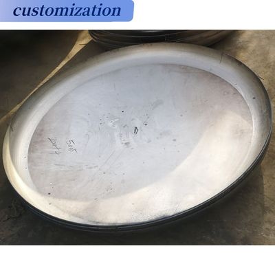 ODM Acciaio al carbonio Ellittica Plate di sigillo teste fini per il vaso a pressione testa di codice rotondo