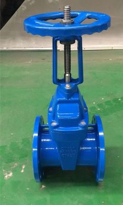 Riprogettazione del software Valvola di cancello a cuneo di ferro duttile non sollevante con disco di sigillo di gomma