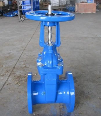 Riprogettazione del software Valvola di cancello a cuneo di ferro duttile non sollevante con disco di sigillo di gomma
