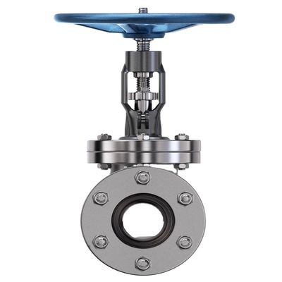 Valvola di controllo Valvola farfalla con attuatore elettrico Dn250 Tipo di wafer per OEM Port Size