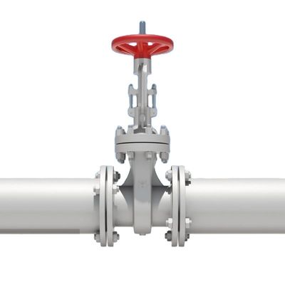 Port Size PN16 DN50-DN600 Manuale Dutile Ferro Acqua Cuneo Valvola di cancello in acciaio inossidabile
