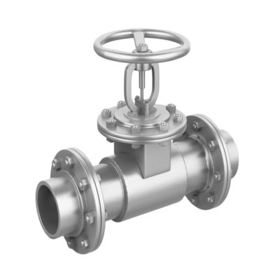 Port Size PN16 DN50-DN600 Manuale Dutile Ferro Acqua Cuneo Valvola di cancello in acciaio inossidabile