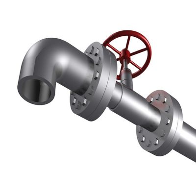 Valvola farfalla a bassa temperatura DN250 con attuatore elettrico personalizzato