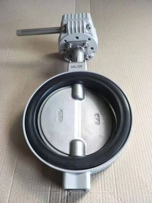 EPDM PTFE sigillatore in lega di alluminio corpo wafer valvola farfalla per la resistenza alla corrosione