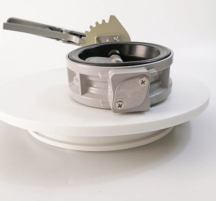 BUTTERFLY Design Wafer in lega di alluminio Valvola farfalla con materiale di corpo in ferro duttile