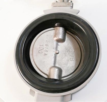 Personalizzazione JIS 5K 10K EPDM Sedile in gomma Manicotto in lega di alluminio Kitz Valvola farfalla
