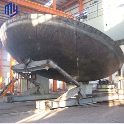 Industria Standard Asme Carbon Steel Pressure Vessel Flat Bottom Ends Testa sferica