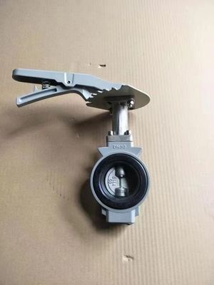 Servizio personalizzato di doppio albero/disco a fusto/valvola a farfalla di alluminio motorizzato