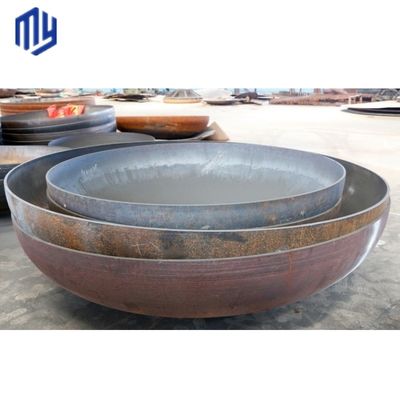 Industria Standard Asme Carbon Steel Pressure Vessel Flat Bottom Ends Testa sferica