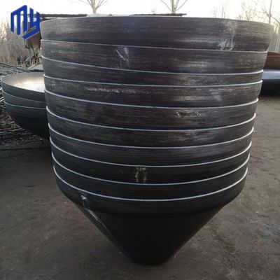 Codice della testa del cerchio Coperture coniche coniche in acciaio al carbonio per le parti della caldaia del serbatoio di stoccaggio