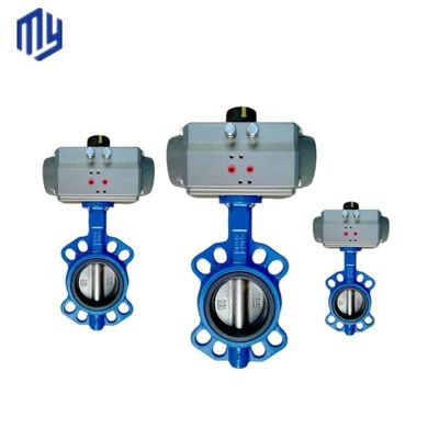 Valvole a farfalla elettriche a flangia e supporto personalizzato per il supporto idrico