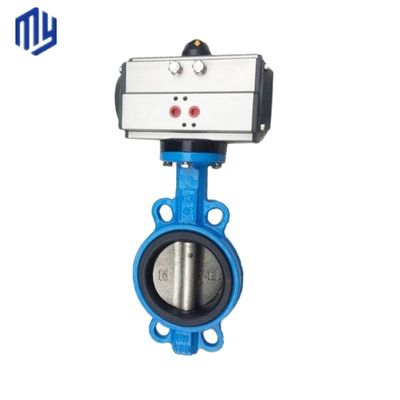 Valvole a farfalla tri-clamp personalizzate e adattamento per applicazioni a temperatura media