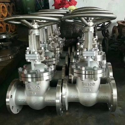 Valvola di ingresso WCB DN500 PN25 Disponibile per OEM in acciaio al carbonio / ghisa / acciaio inossidabile