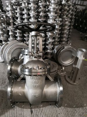 Valvola di ingresso WCB DN500 PN25 Disponibile per OEM in acciaio al carbonio / ghisa / acciaio inossidabile