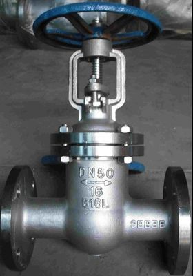 CF8 Valvola di sfilata a fianco in acciaio inossidabile per filtrazione di filtri industriali di tipo Y