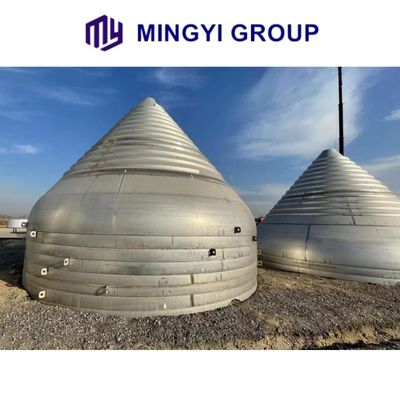 Fornitura di certificato completo Testa a cono in acciaio al carbonio per il montaggio di tubi uguale