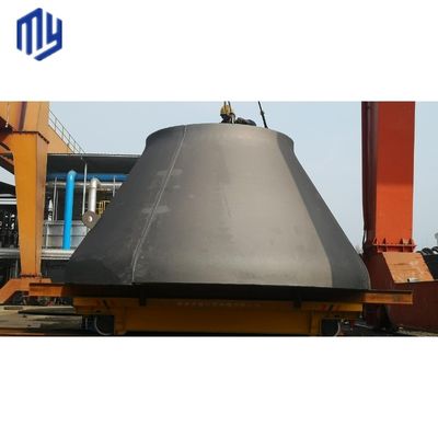 Servizio di assistenza post-vendita Testa conica in acciaio al carbonio ASTM A234 WPB per il collegamento a flange