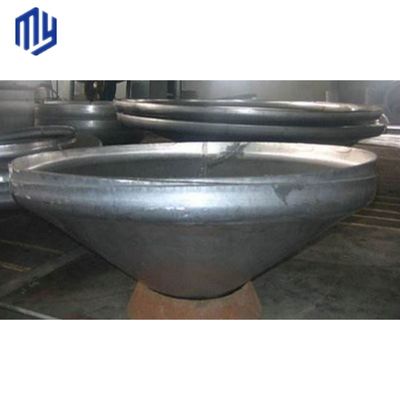 Equal Design ASME Testa conica del serbatoio con connessione a flange e materiale in acciaio al carbonio