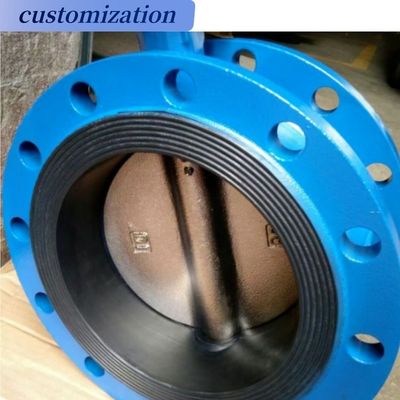 Sedi valvola farfalla elettrica a doppia flangia materiale EPDM per basse temperature PN10