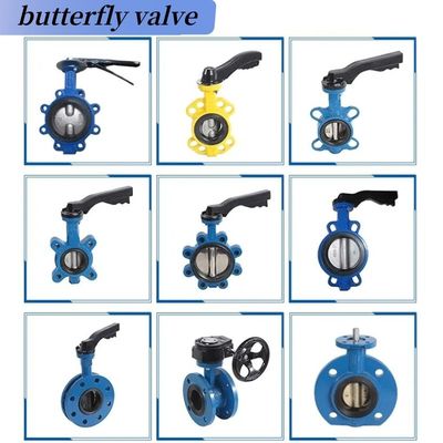 Trattamento dell'acqua DN400 16 pollici classe 150 Offset doppia flange eccentrica Valvola farfalla
