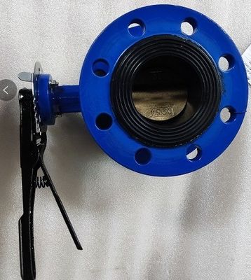 Valvola a farfalla a doppio fianco eccentrico di ferro duttile DN100-DN2600