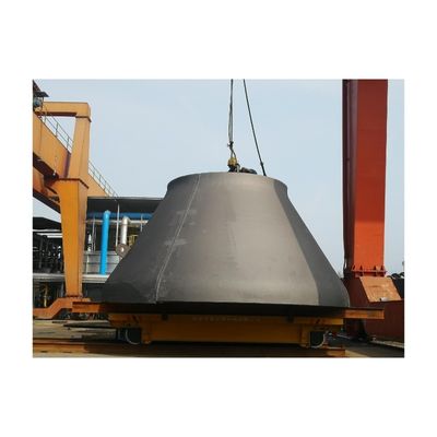 Fusione in acciaio inossidabile a parità di carbonio con testa di serbatoio ellittica a piatto per usi industriali