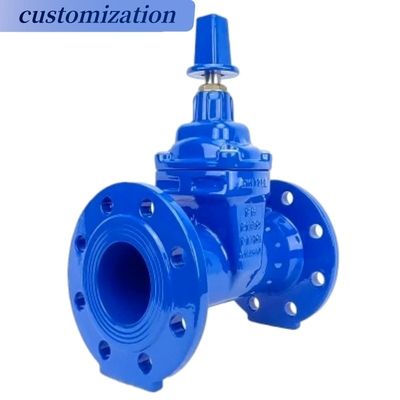Ventilazione del manubrio personalizzata con valvola di porta a disco di ferro Casr con sedile di gomma EPDM resiliente