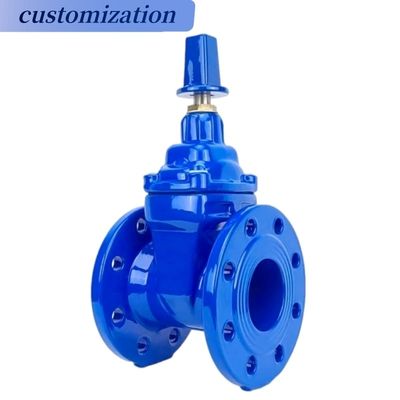 Ventilazione del manubrio personalizzata con valvola di porta a disco di ferro Casr con sedile di gomma EPDM resiliente