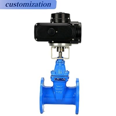 Ventilazione del manubrio personalizzata con valvola di porta a disco di ferro Casr con sedile di gomma EPDM resiliente