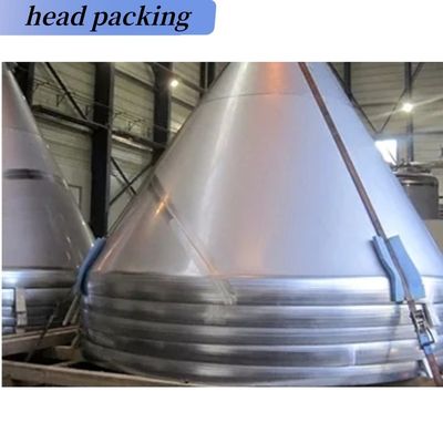 Saldatura connessione testa circolare fondo conico birra fermentatori testa serbatoio con vantaggio